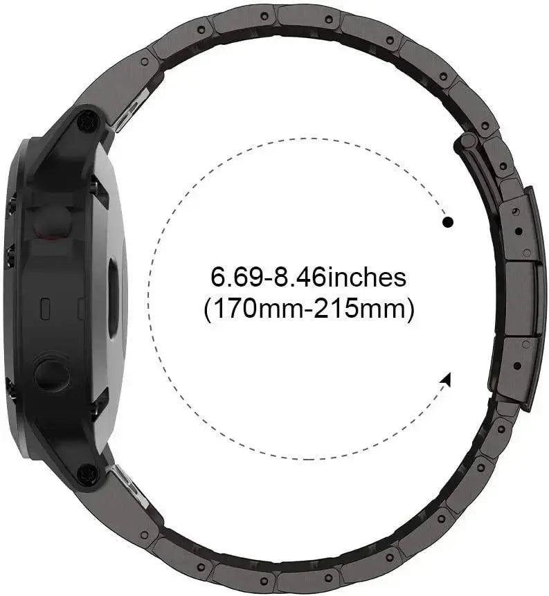TitanFlex Elite Titanium Band for Garmin Watch 26mm 22mm — product view 8