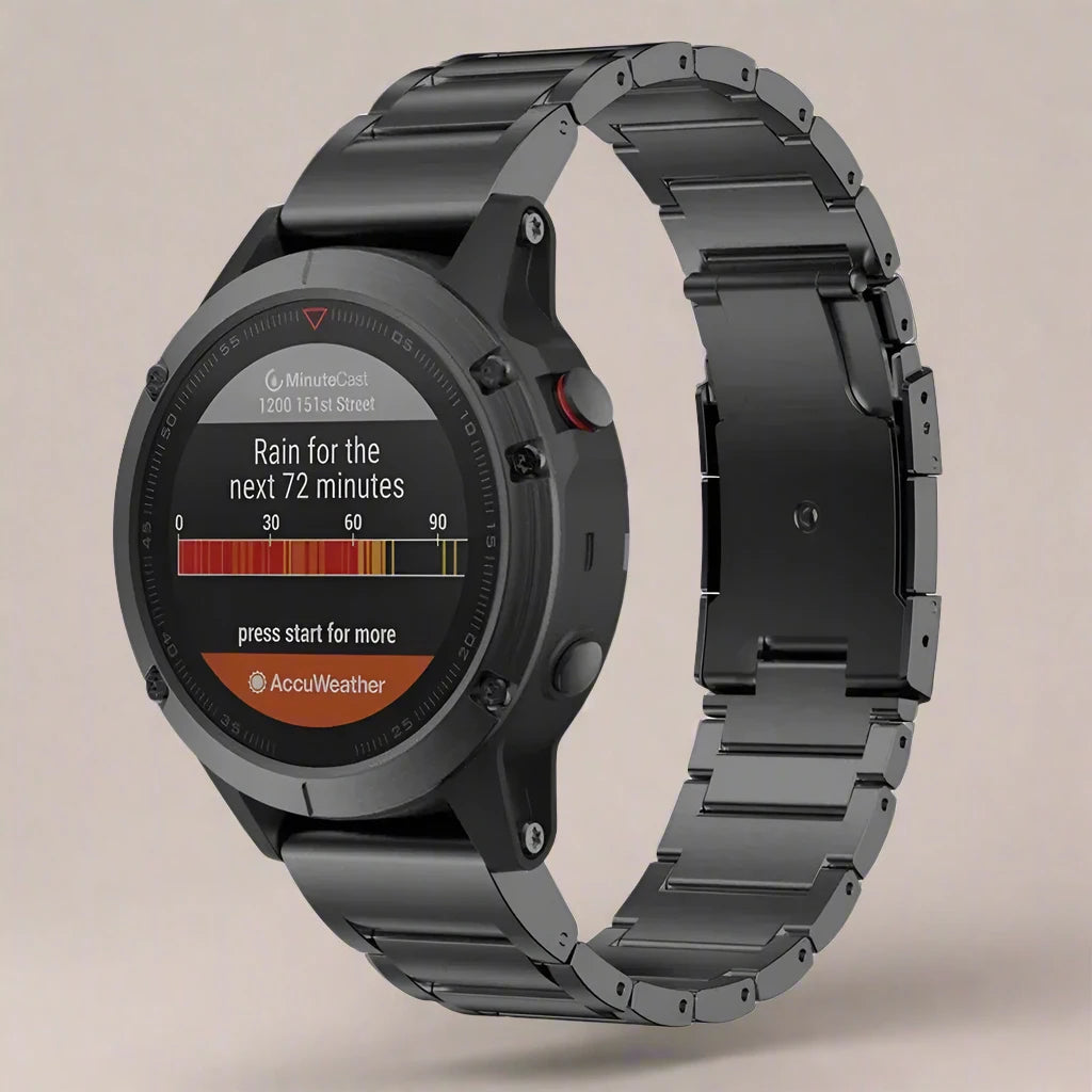 TitanFlex Elite Titanium Band for Garmin Watch 26mm 22mm — product view 6