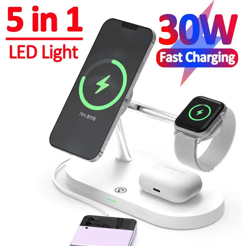 Avontic MagCharge 5-in-1 Charging Station For Apple — product view 1