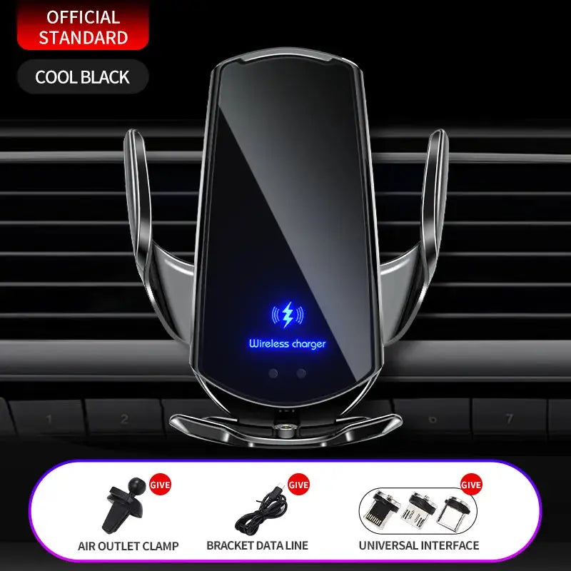 Avontic MagCharge Pro - Dual Mode Car Wireless Charger — product view 9
