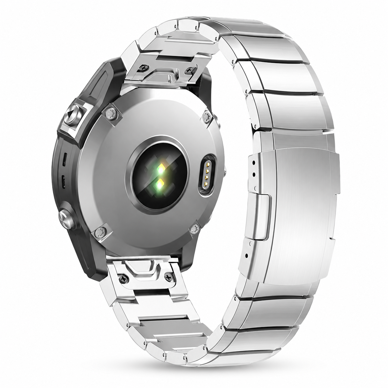 TitanForge Apex Titanium Elite Band – Precision Crafted for Garmin 22mm 26mm