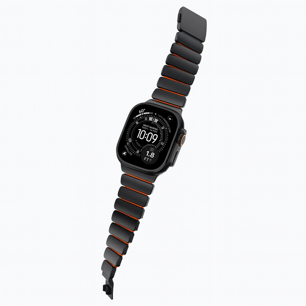 TitanFusion™ Apex Series Titanium Band & Case with Tempered Glass for Apple Watch Ultra 3, Ultra 2, Ultra 1, Series 11-6, SE (44mm-49mm)