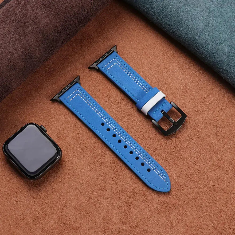 LuxeLeather FitBand for Apple Watch Series 12 (42/46mm) & Ultra 4 (49mm) — product view 13