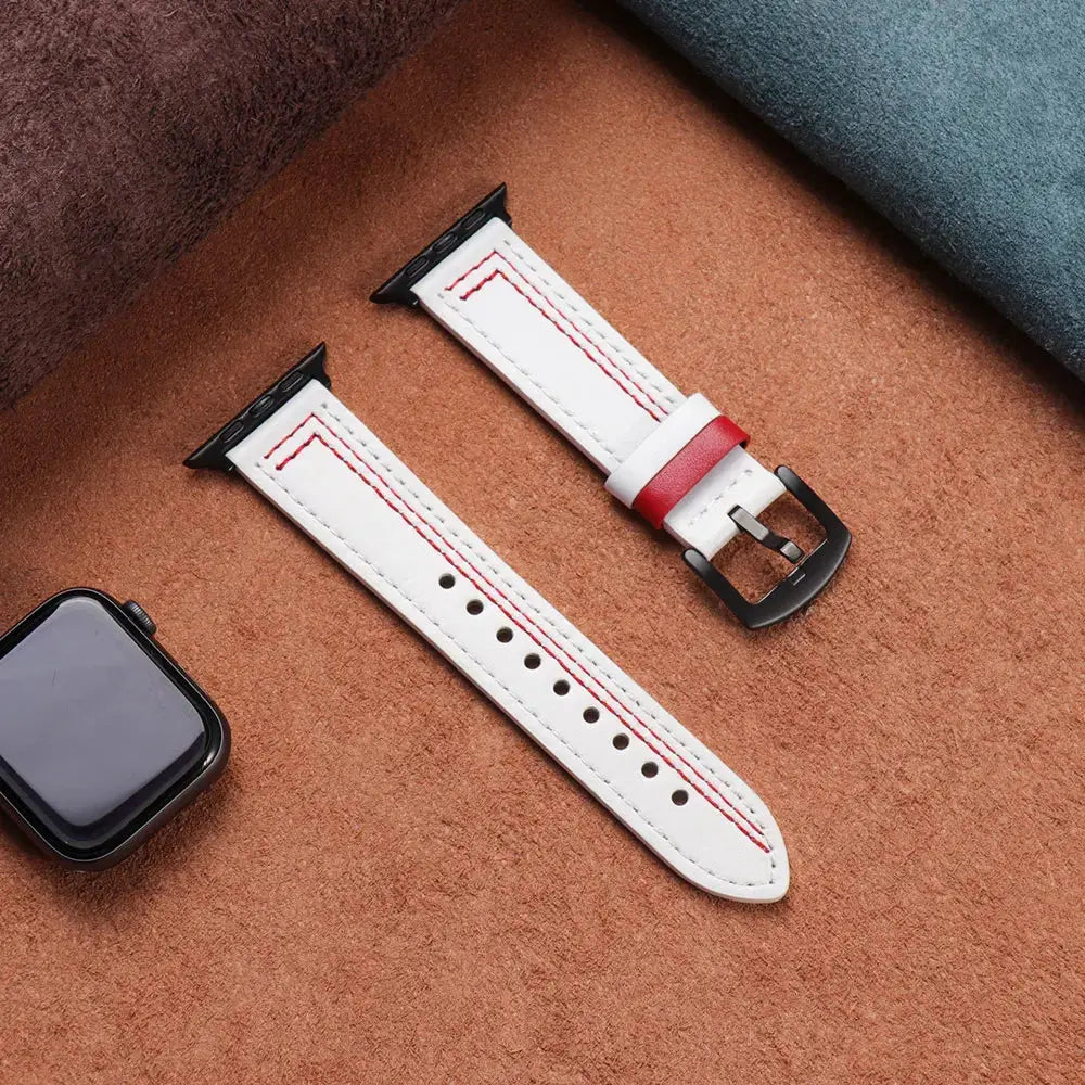 LuxeLeather FitBand for Apple Watch Series 12 (42/46mm) & Ultra 4 (49mm) — product view 15