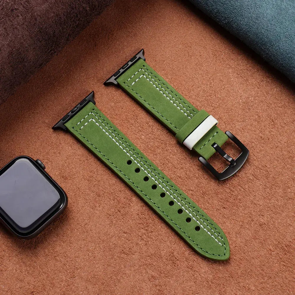 LuxeLeather FitBand for Apple Watch Series 12 (42/46mm) & Ultra 4 (49mm) — product view 20