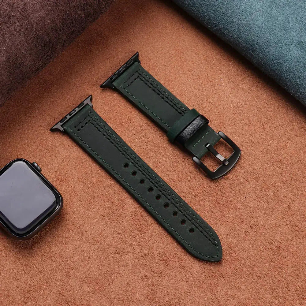 LuxeLeather FitBand for Apple Watch Series 12 (42/46mm) & Ultra 4 (49mm) — product view 17
