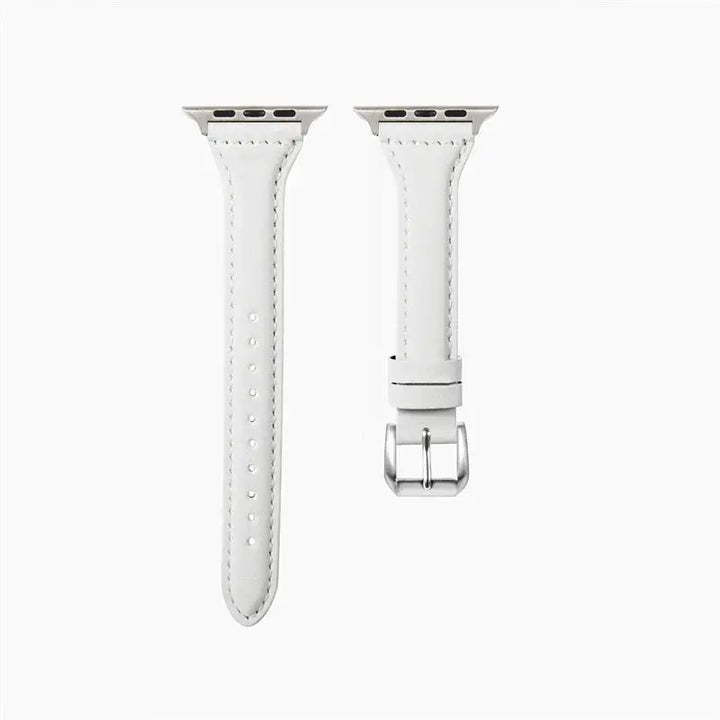 Ethereal Slim Genuine Leather Band for Apple Watch Series 12 (42/46mm) & Ultra 4 (49mm)