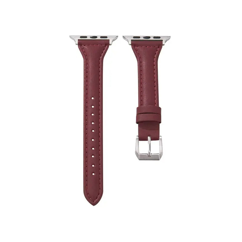 Ethereal Slim Genuine Leather Band for Apple Watch Series 12 (42/46mm) & Ultra 4 (49mm) — product view 5