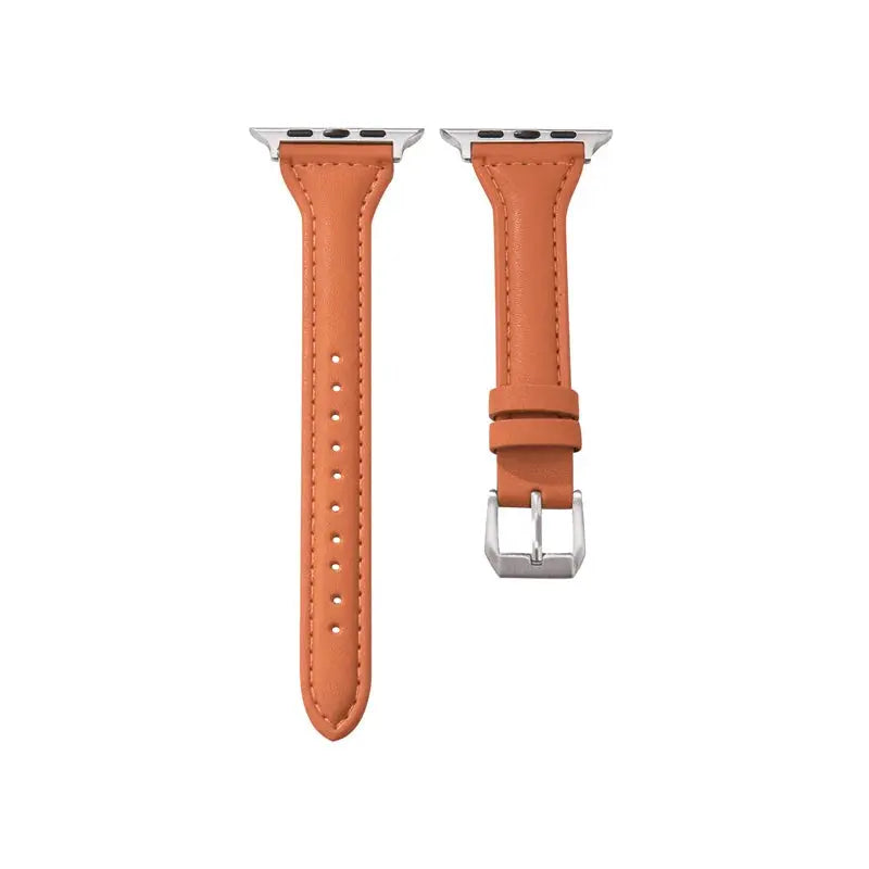 Ethereal Slim Genuine Leather Band for Apple Watch Series 12 (42/46mm) & Ultra 4 (49mm) — product view 4