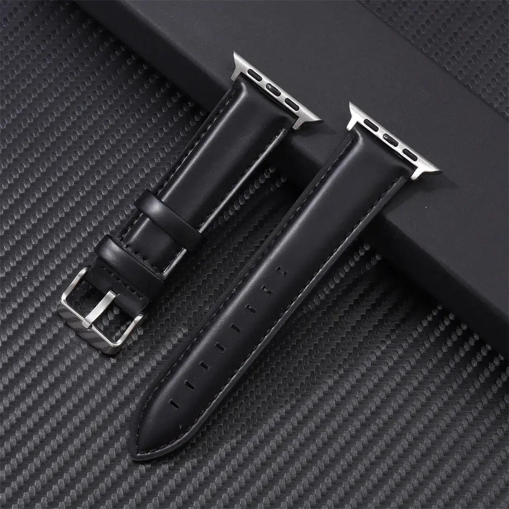 EliteLeather Genuine Calfskin Watchband for Apple Watch - Avontic