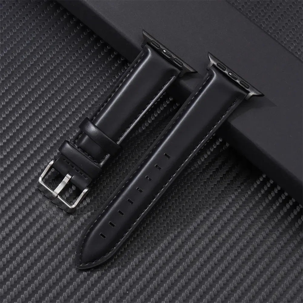 EliteLeather Genuine Calfskin Watchband for Apple Watch - Avontic