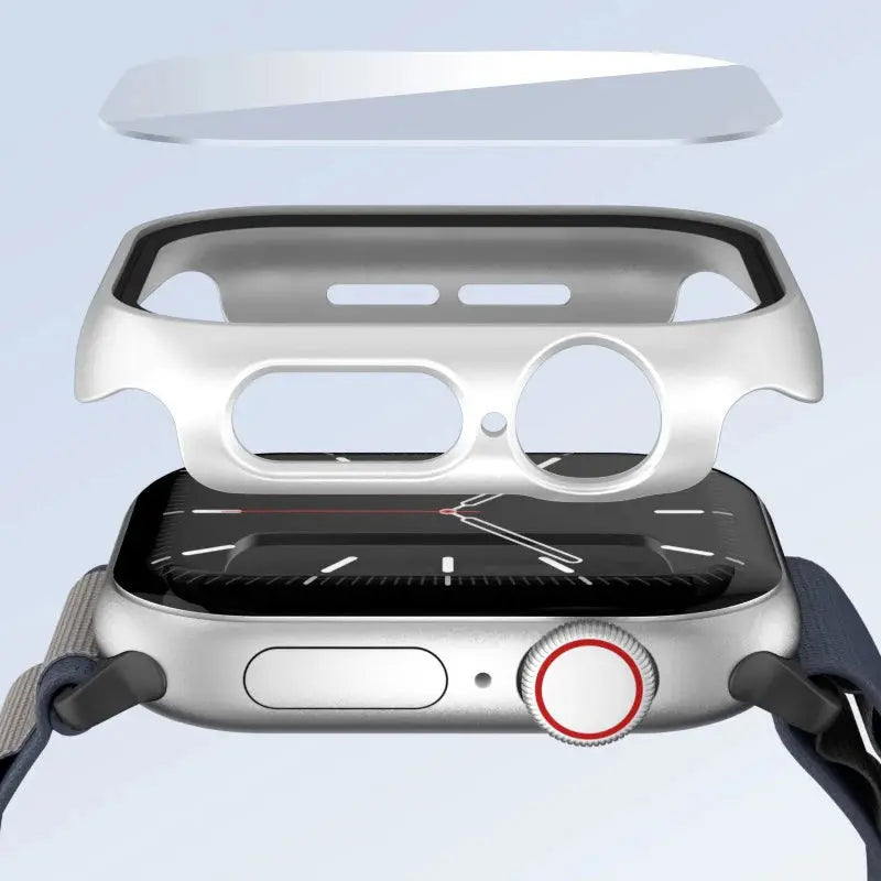 Tempered Glass+Cover For Apple Watch series 10 42mm 46mm Matte Hard PC bumper Screen Protector Case iWatch 10 42/46 Accessories Avontic