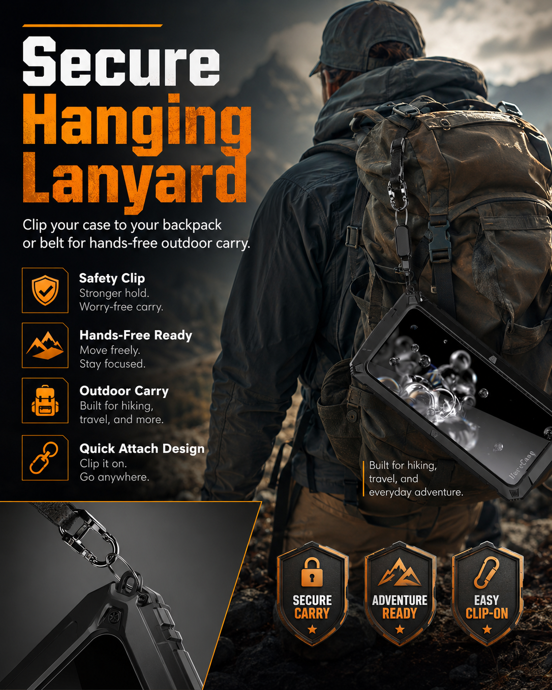 TitanShield Pro Aluminum Defender Case with Built-In Screen Guard & Kickstand – Galaxy S26 Ultra / S26 / S25 / S24 Series