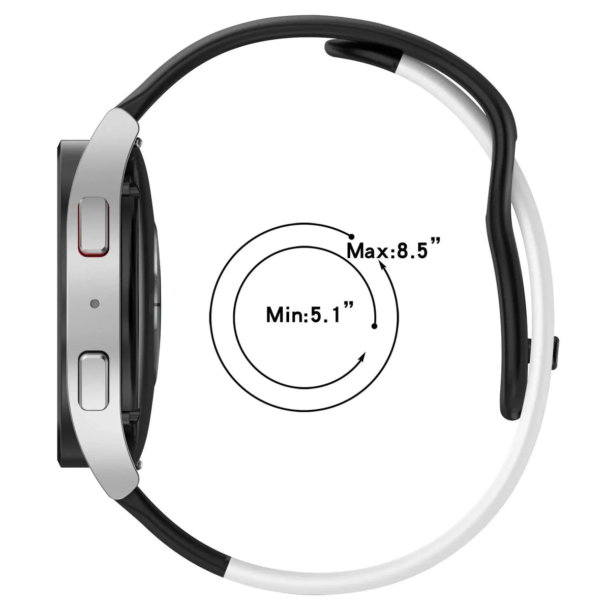 20mm 22mm Strap For Samsung Galaxy watch 6 4 classic/5 pro 44mm 40mm 47mm 43mm colourful Silicone bracelet Galaxy watch 4 strap Avontic