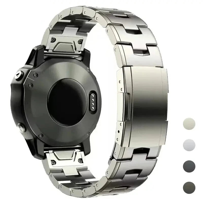 UltraTech Titanium Band for Garmin Watch 22mm 26mm