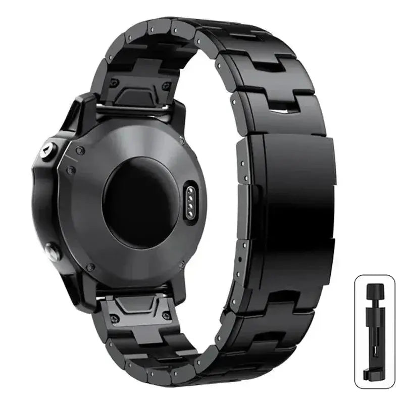 UltraTech Titanium Band for Garmin Watch 22mm 26mm