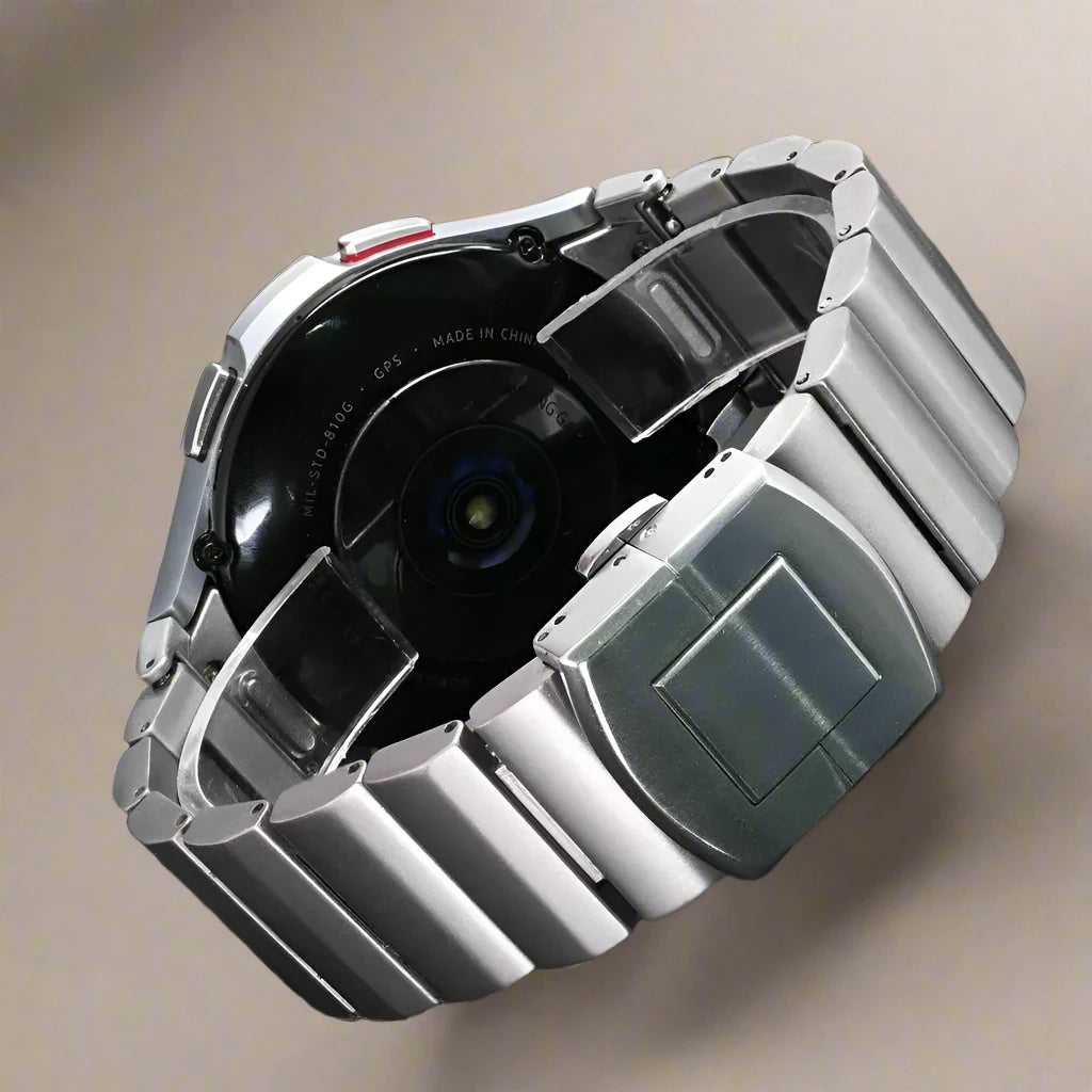 Titanium Strap for Samsung Galaxy Watch 4/5/6/7 44mm 40mm 316L Stainless Steel Buckle Band for Galaxy 6 Classic 47mm 43mm 5 Pro Avontic