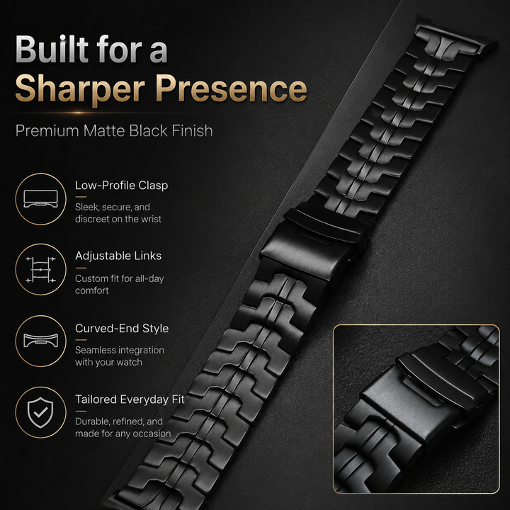 Samsung Galaxy Watch9 40/44mm + Watch8 Classic 46mm Band – Titanium Prestige