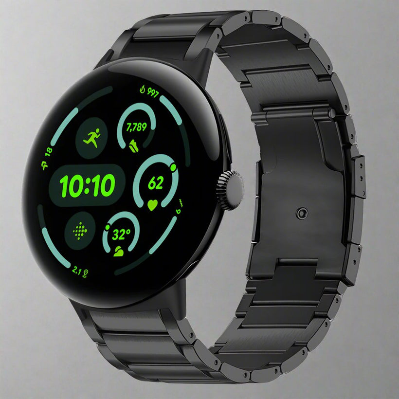 Titanium Precision Band for Google Pixel Watch 5, 4 & 3 (41mm/45mm)