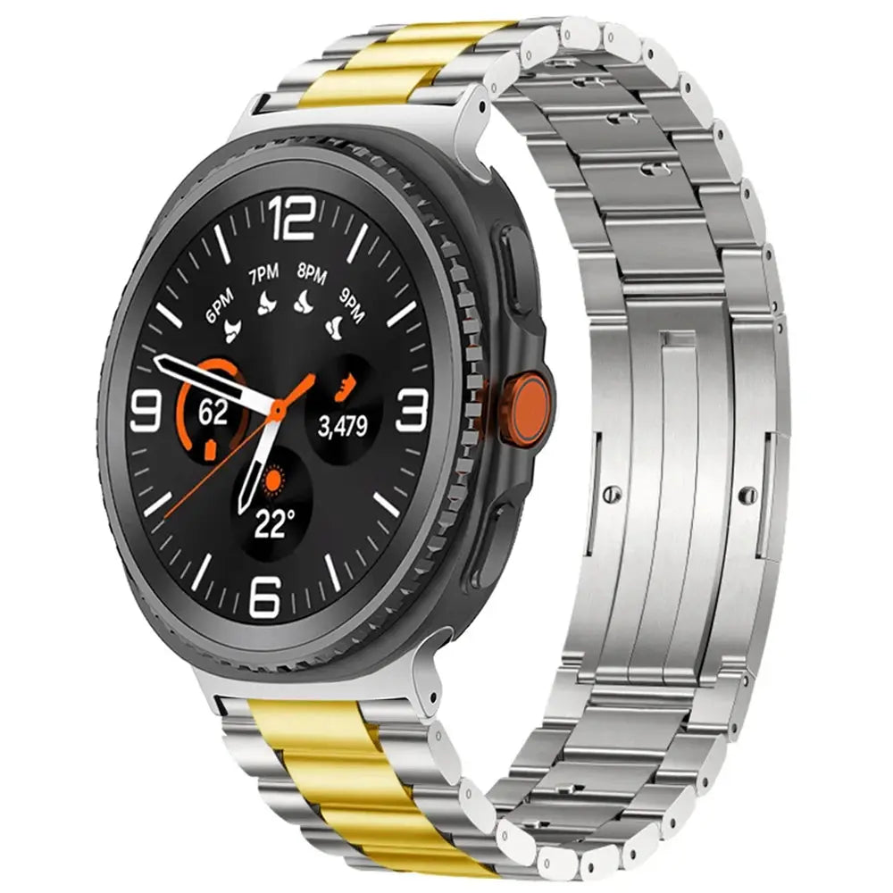 Band Accessories for Samsung Galaxy Watch8 Ultra2 Strap Titanium Wrist Link Bracelet for Galaxy Ultra 47mm Business Belt Correa Avontic