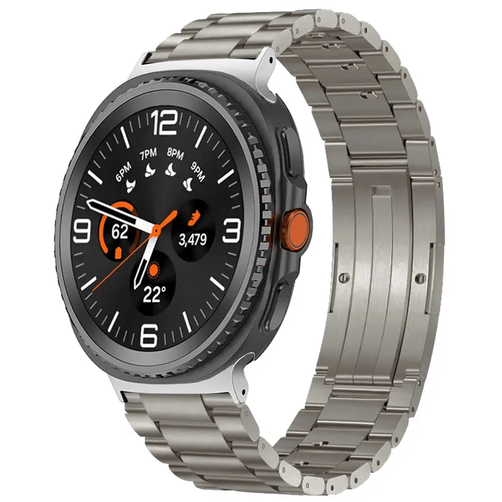 Band Accessories for Samsung Galaxy Watch8 Ultra2 Strap Titanium Wrist Link Bracelet for Galaxy Ultra 47mm Business Belt Correa Avontic