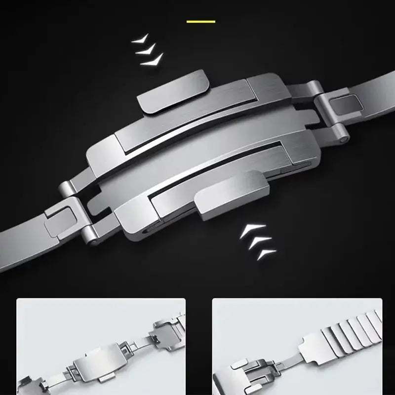 Bracelet Link Strap For Samsung Galaxy Watch Ultra 47MM Stainless Steel Watchband For Galaxy Watch 7 Ultra 47MM Wristband Correa Avontic