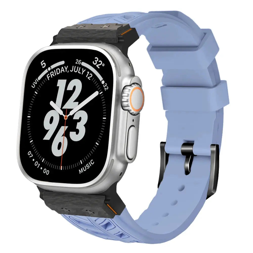 CarbonForce Pro FKM Fluororubber Band – Premium Carbon Fiber Design for Apple Watch Ultra &amp; Series 10, 9, 8, 7 — product view 7