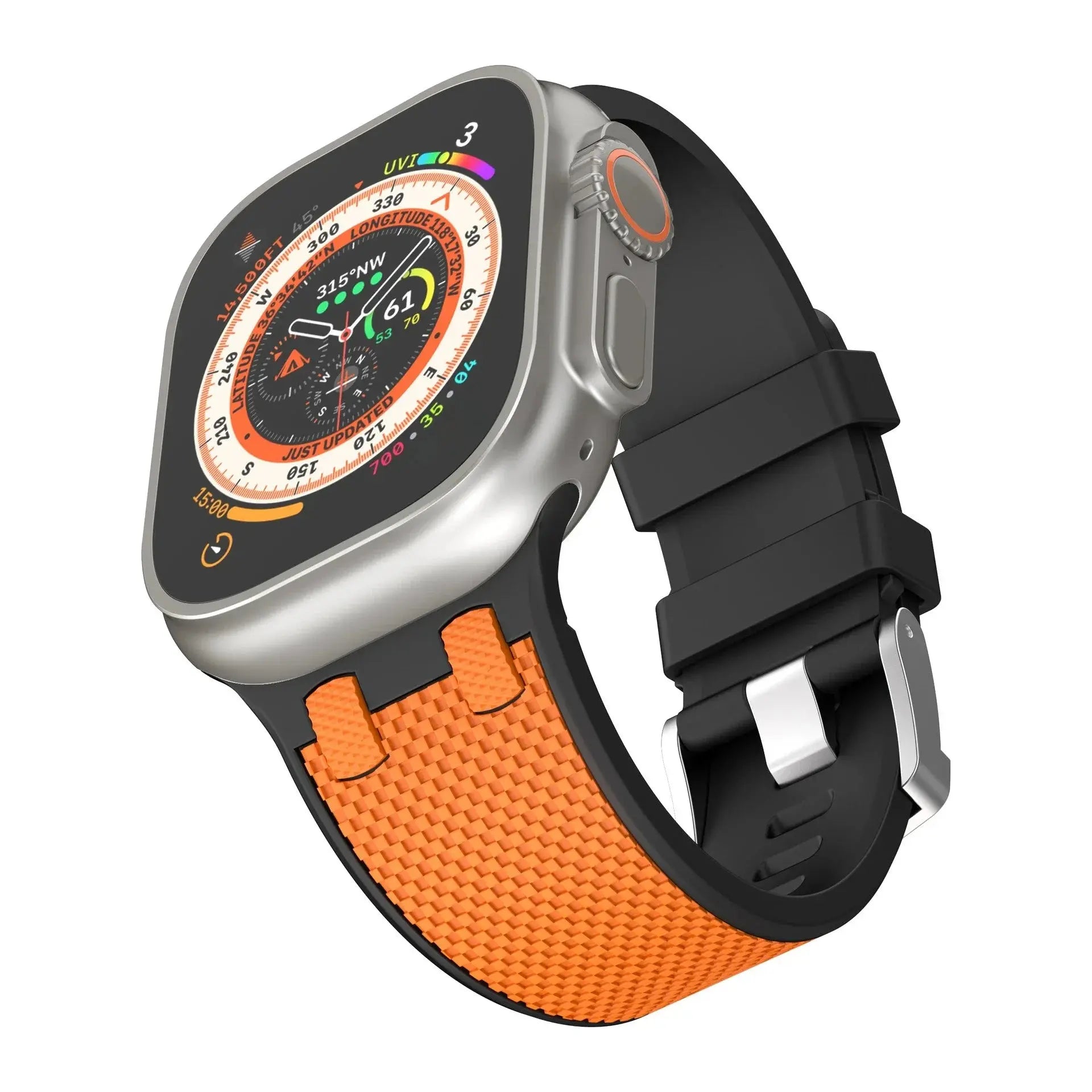CarbFlex LuxeStrap Carbon Fiber Band for Apple Watch — product view 3