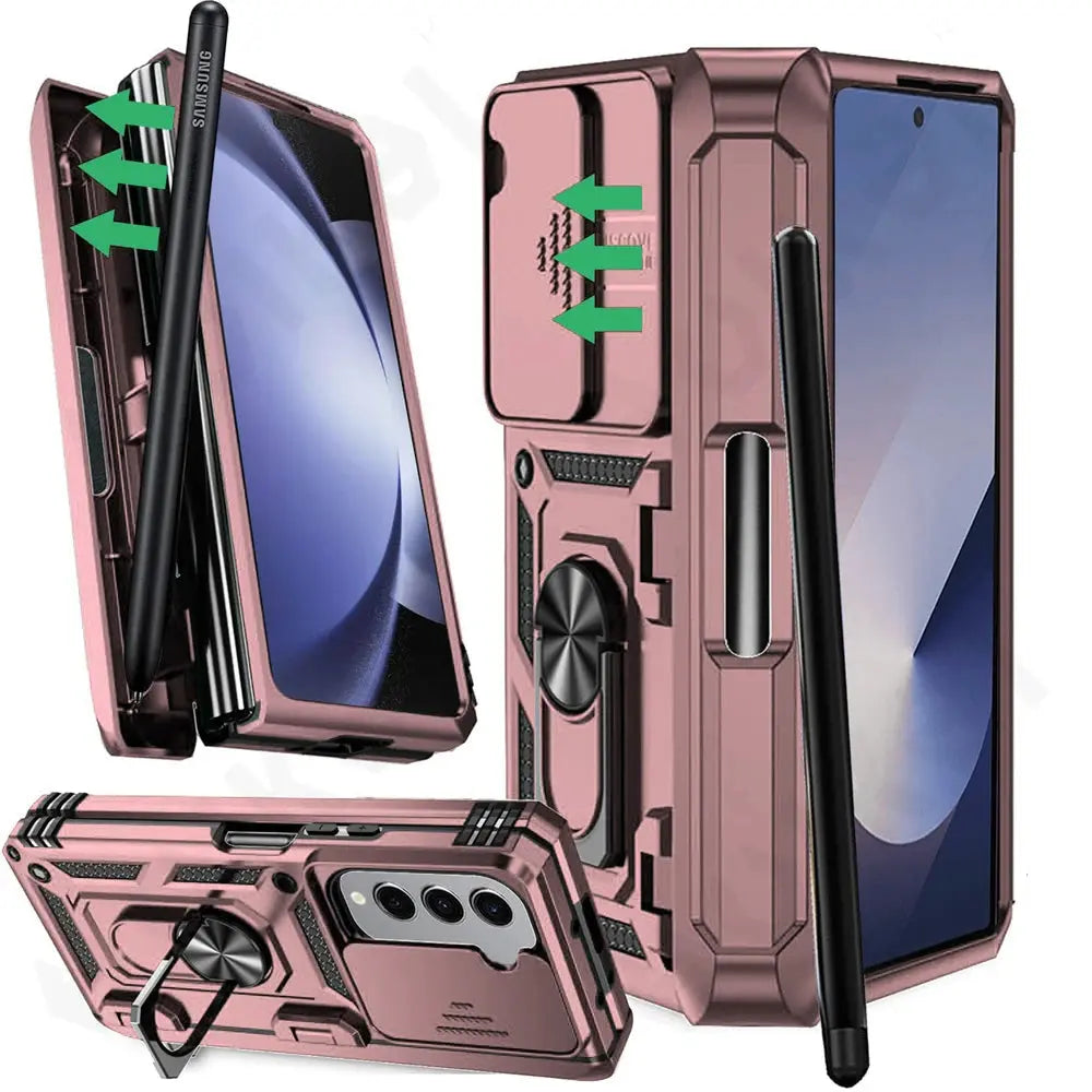 Case For Samsung Galaxy Z Fold 7 6 5 Military-Grade Protection Phone Slide Camera Cover Avontic