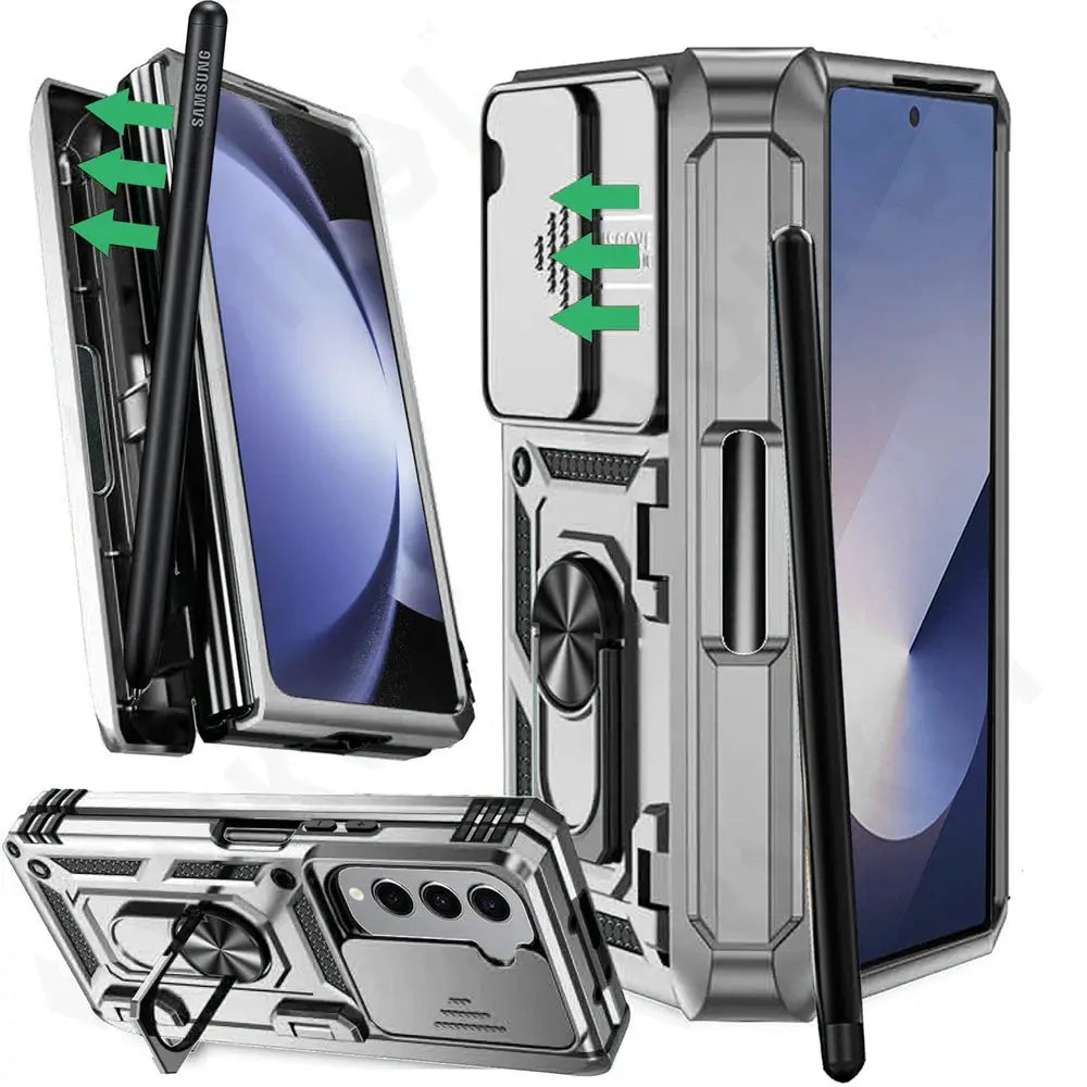 Case For Samsung Galaxy Z Fold 7 6 5 Military-Grade Protection Phone Slide Camera Cover Avontic