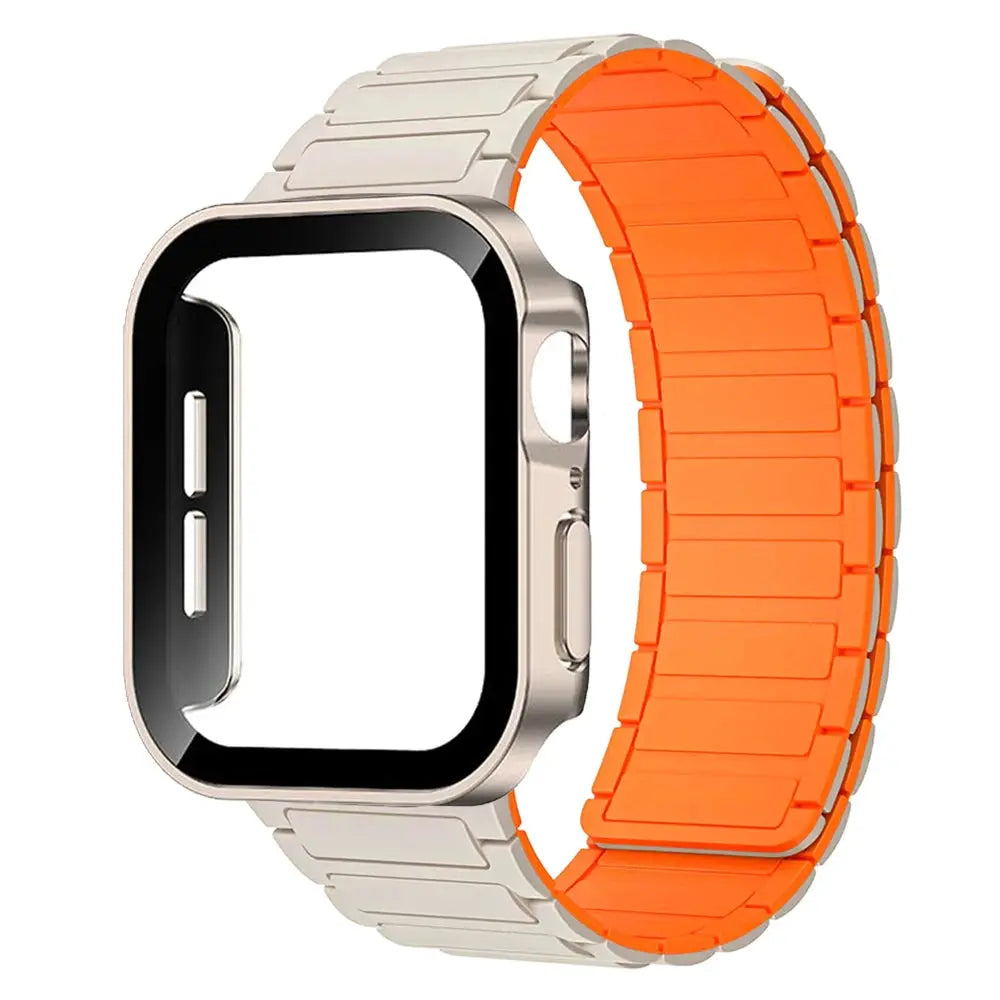 MagnaFlex Pro Magnetic Loop Band & Tempered Glass Case — product view 13