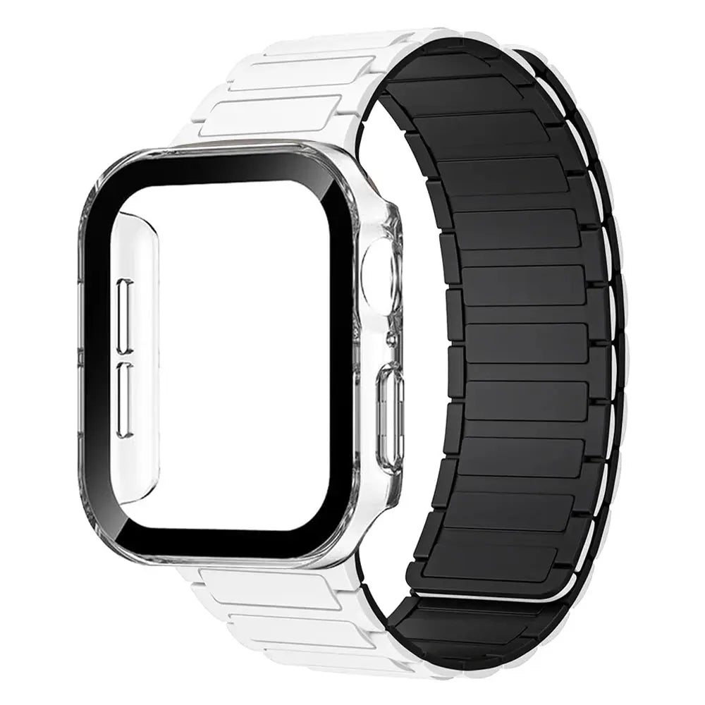 MagnaFlex Pro Magnetic Loop Band & Tempered Glass Case — product view 6