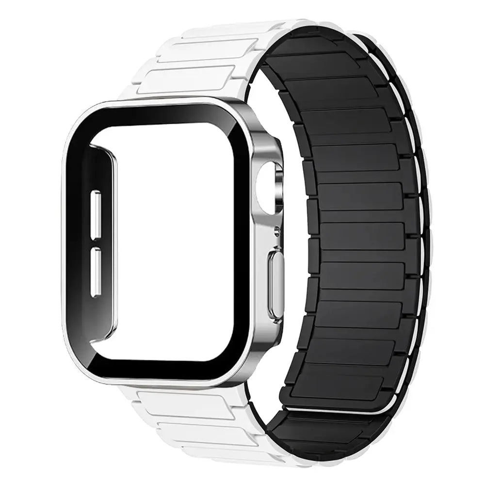MagnaFlex Pro Magnetic Loop Band & Tempered Glass Case — product view 7