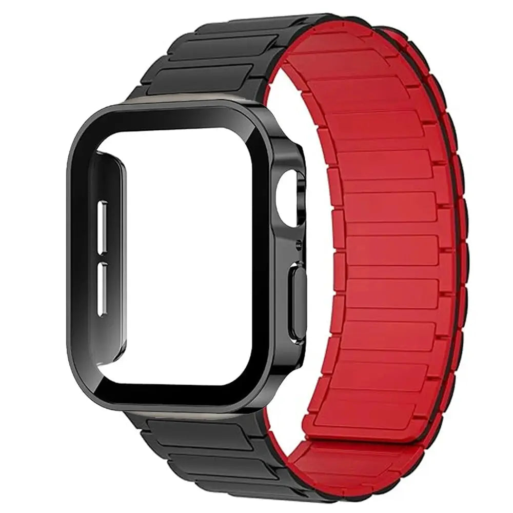 MagnaFlex Pro Magnetic Loop Band & Tempered Glass Case — product view 10