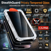 1-3PCS Unlock Privacy Anti Spy Screen Protector For Samsung Galaxy S26 Ultra S25 Plus S24 S23 S22 S21 S25 Edge Tempered Glass