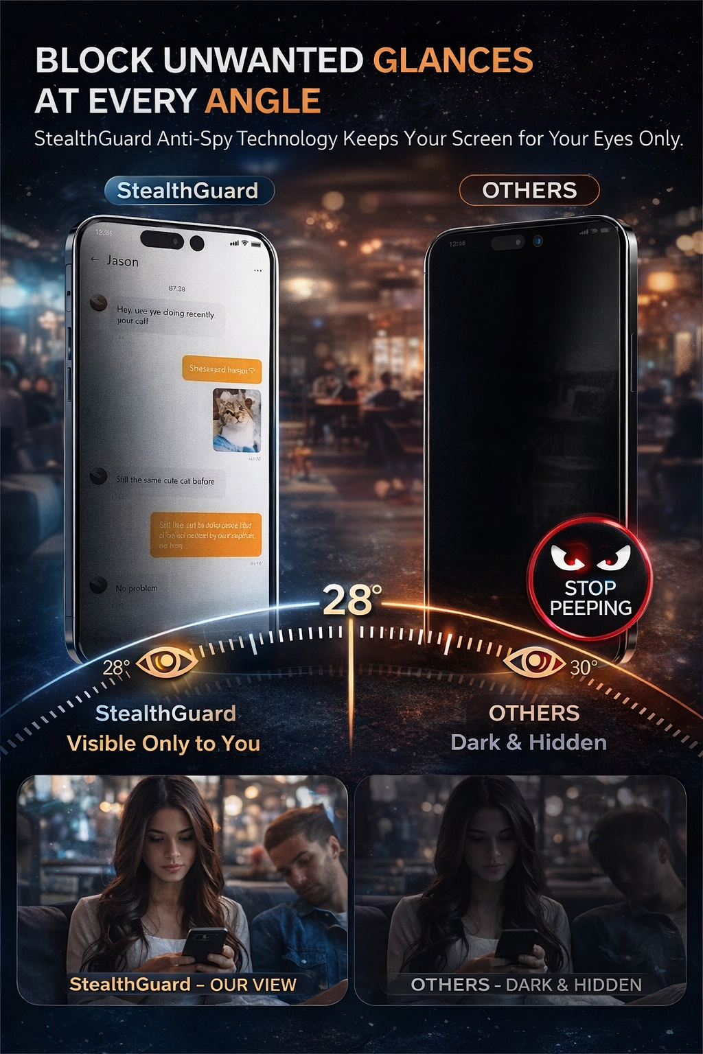 1-3PCS Unlock Privacy Anti Spy Screen Protector For Samsung Galaxy S26 Ultra S25 Plus S24 S23 S22 S21 S25 Edge Tempered Glass