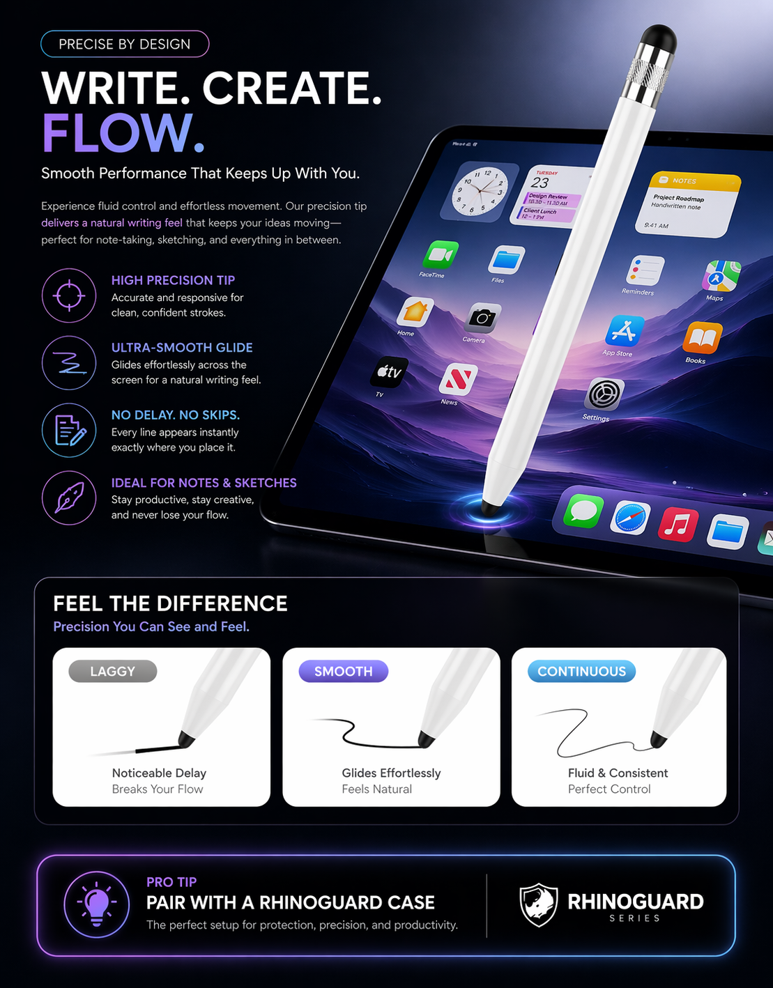 ApexTouch Universal Precision Stylus Pen