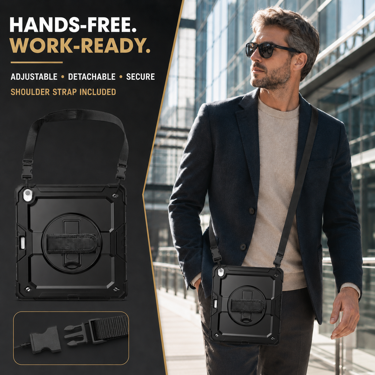 RhinoGuard Rugged Pro Spectrum 360° — iPad (A16), Air 11 & 13 Case — product view 4
