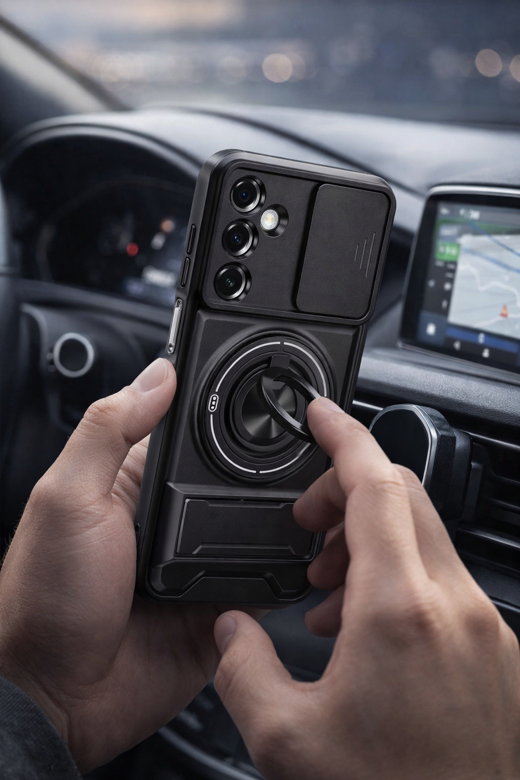 Armor Ring Stand Case for Samsung Galaxy S26 Ultra, S26 & S26 Plus