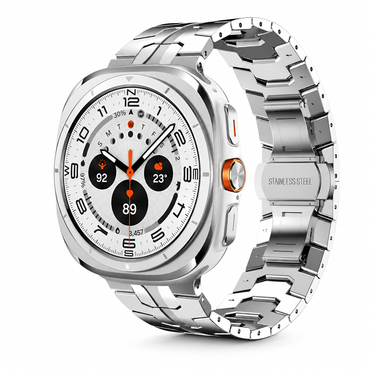 TitaniumLuxe Apex Band For Samsung Galaxy Watch Ultra & Ultra 2 (2026)