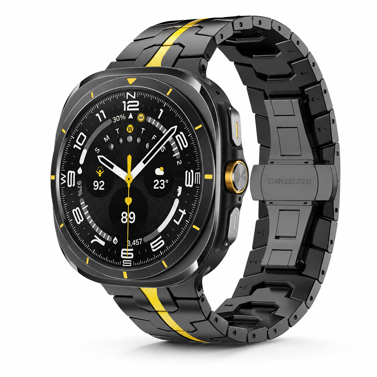 TitaniumLuxe Apex Band For Samsung Galaxy Watch Ultra & Ultra 2 (2026)