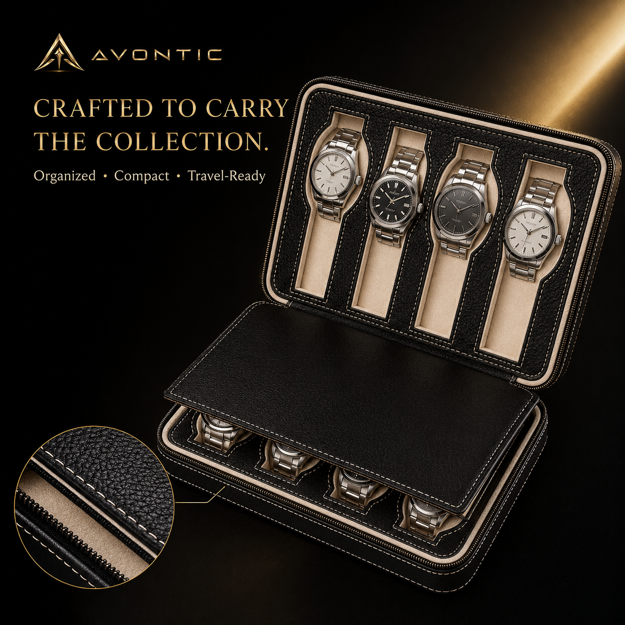 Avontic Watch Travel Case — product view 4