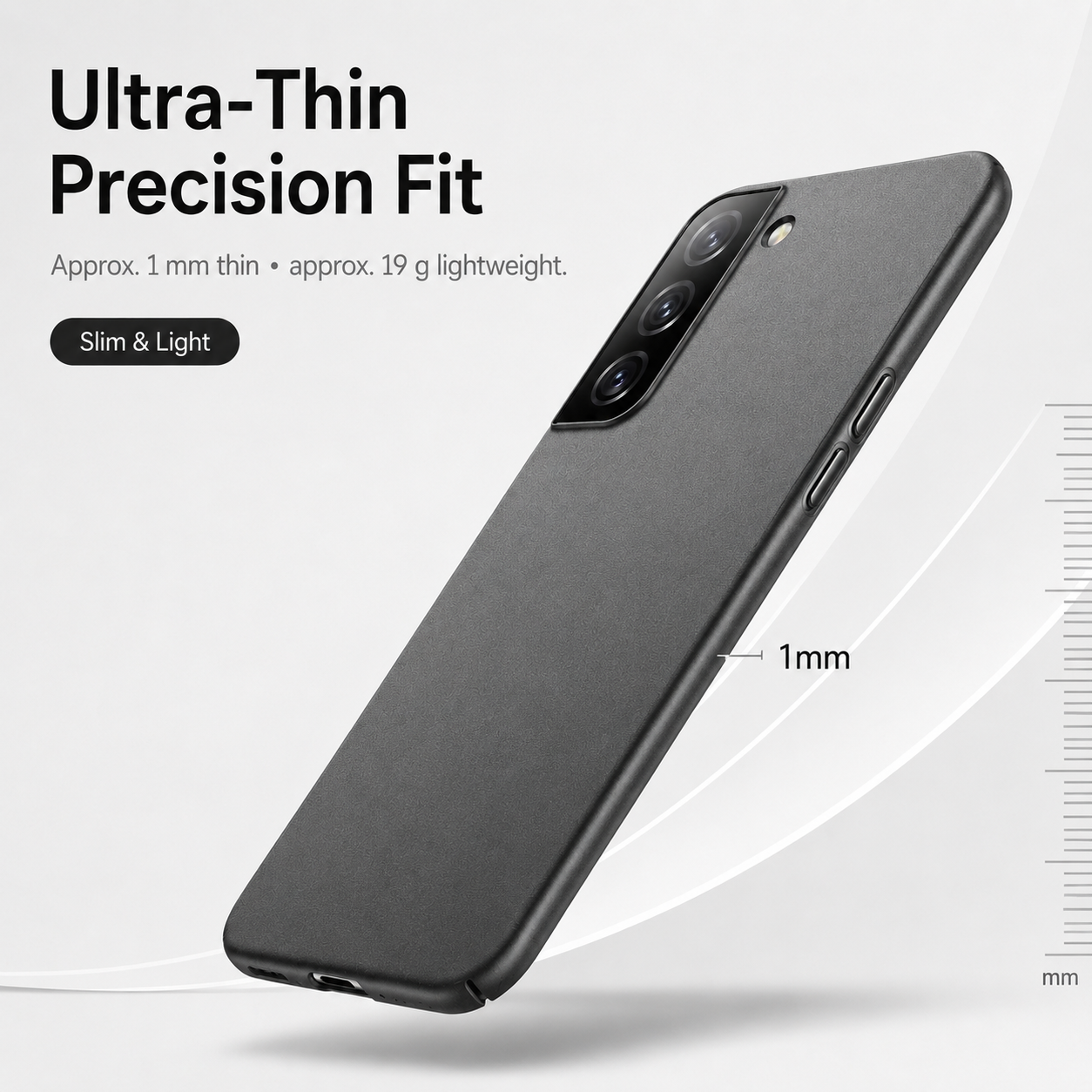 Avontic Ultra Slim Matte Case For Samsung Galaxy Phones