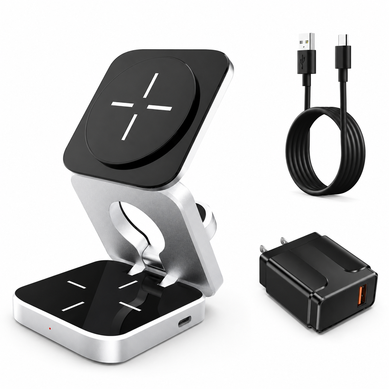 AvonticCharge Foldable Trio Wireless Charging Station