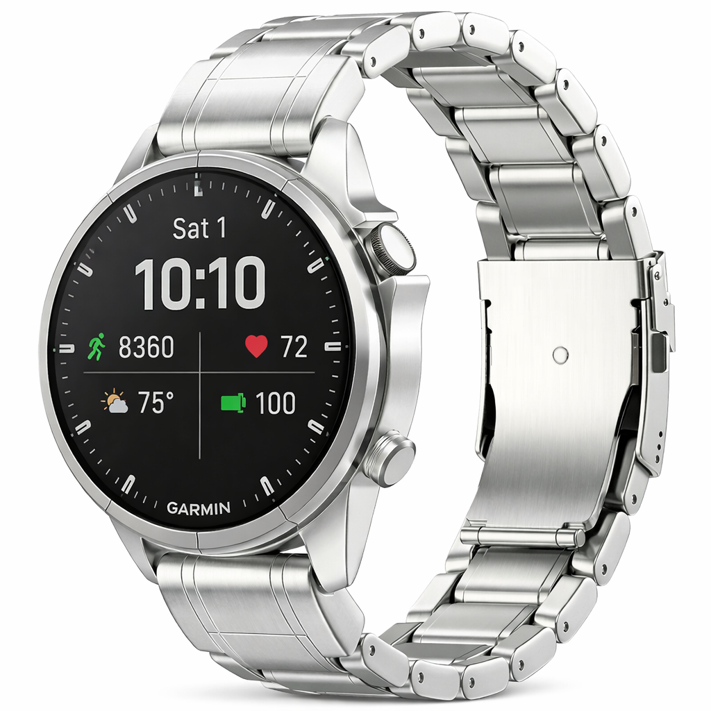 TitanForge Pro Titanium Elite Band for Garmin
