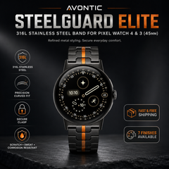 SteelGuard Elite Band for Pixel Watch 4 & 3 (45mm)