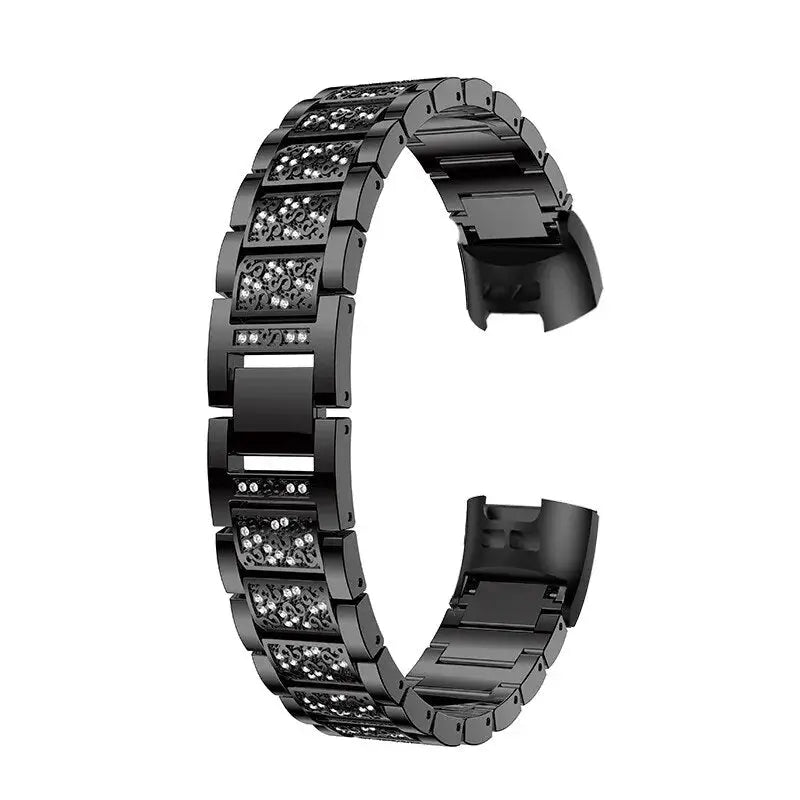 Radiant Crystal Elegance For Fitbit Charge 5 & 6 - Pinnacle Luxuries
