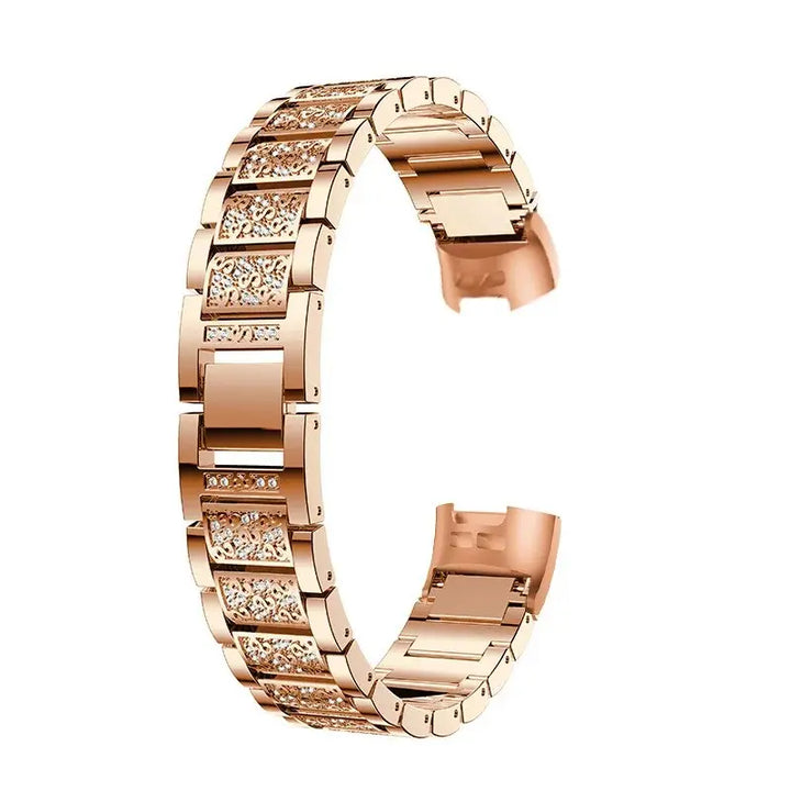 Radiant Crystal Elegance For Fitbit Charge 5 & 6 - Avontic