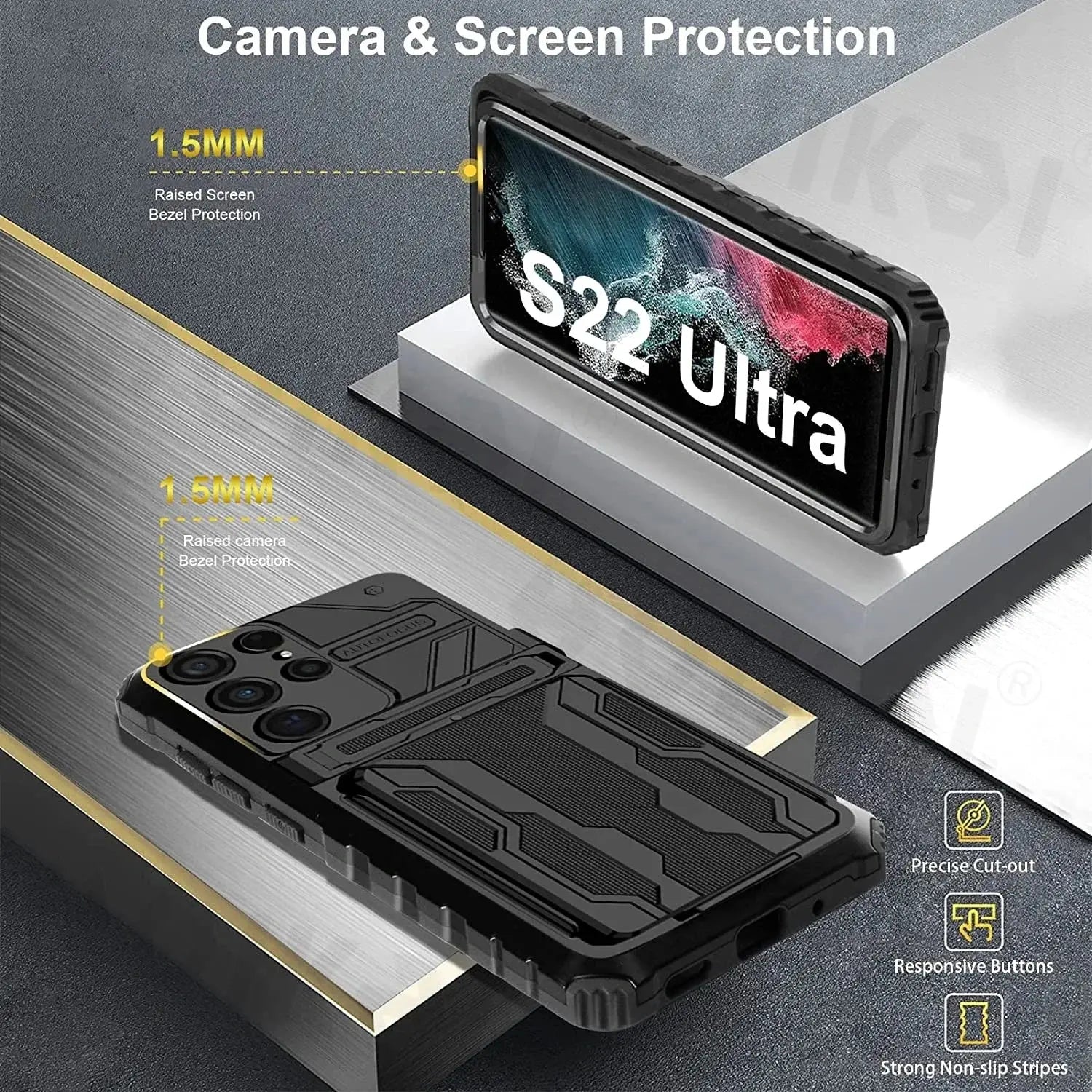 TitaniumGuard Defender Case for Samsung Galaxy Phone — product view 8