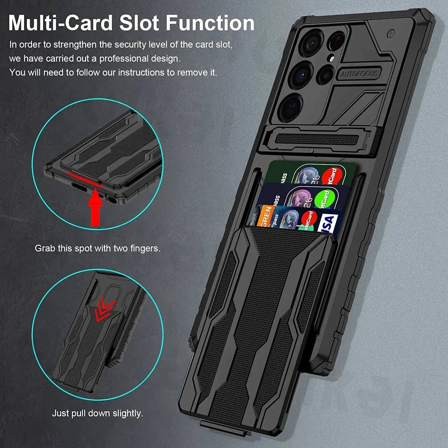 TitaniumGuard Defender Case for Samsung Galaxy Phone — product view 9